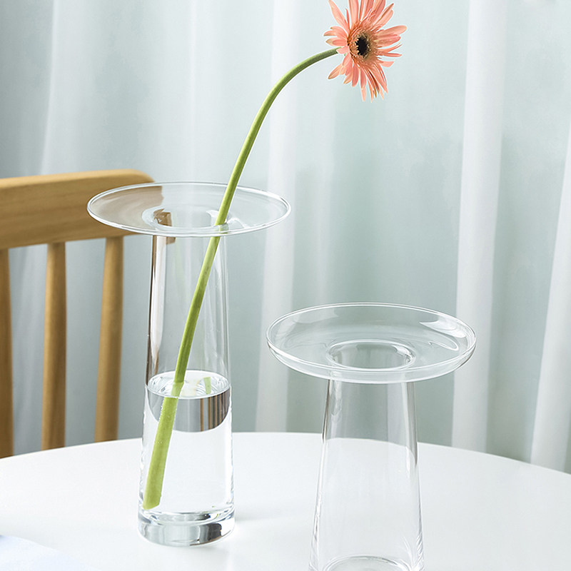 Propagation Station Vase - LIVETAI Şeffaf T Şeklinde Hidroponik Cam